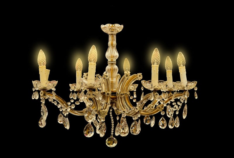 Crystal Chandelier Lamp Lights